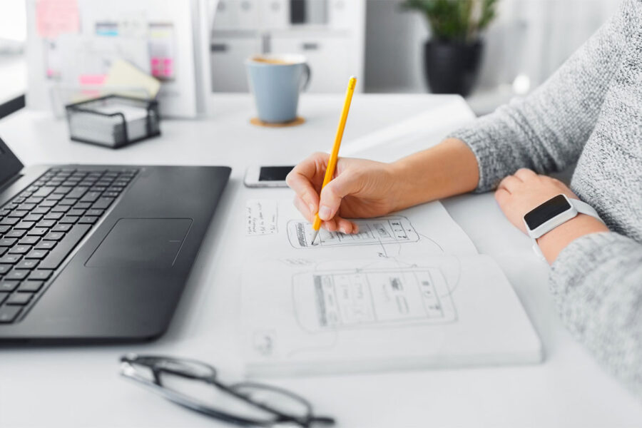 LD Creative Designs - Web Design Home Page elements