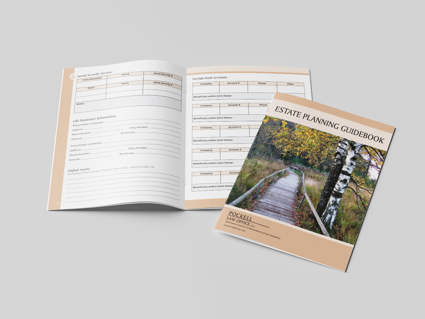 LD Creative Designs - Pockell Law Office - Estate Planning Guidebook