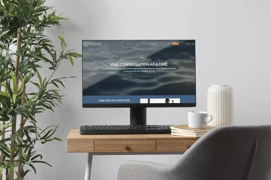 LD Creative Designs - One Fish Foundation -Website Design