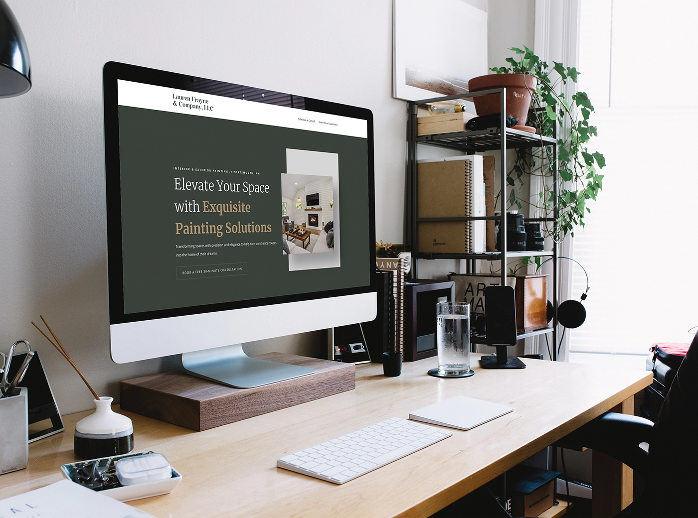 Lauren Frayne and Company - Interior and Fine Finish Painting Company Website