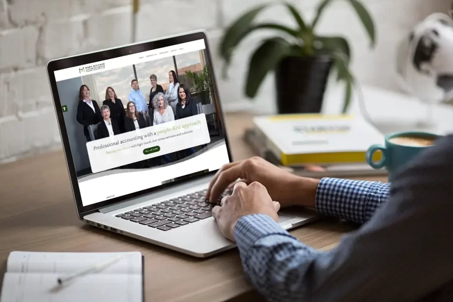LD Creative Designs - Accounting Agency Website Redesign