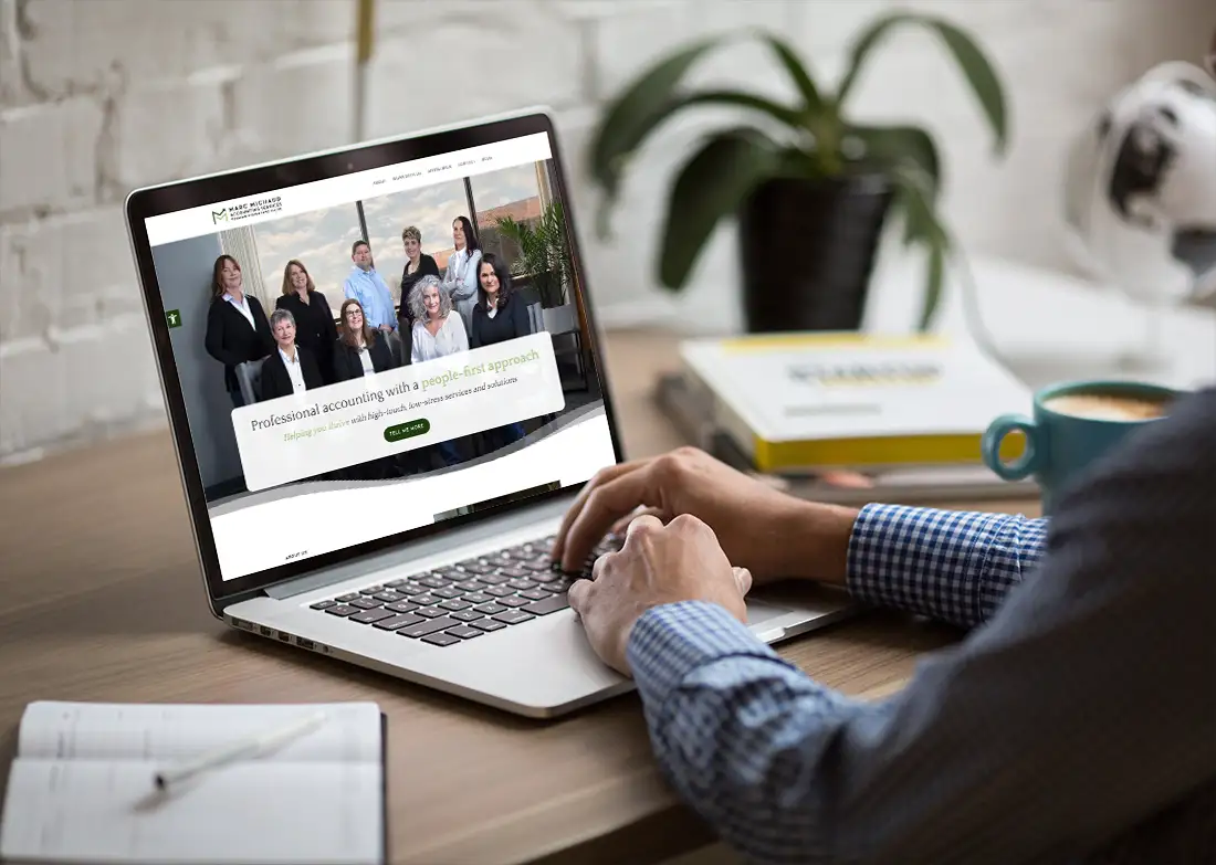 LD Creative Designs - Accounting Agency Website Redesign