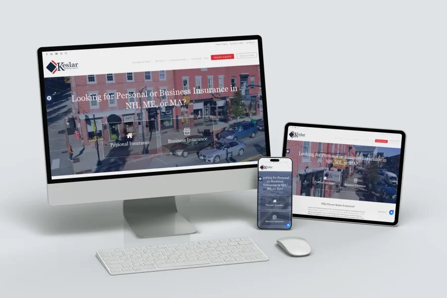 LD Creative Designs - Keslar Insurance Agency Website - Responsive Web Design: Why It’s a Must-Have for Your Website