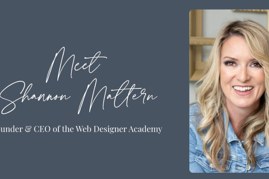LD Creative Designs - Women Business Owners Who are Making a Difference - Shannon Mattern - founder and CEO of the Web Designer Academy, host of the Profitable Web Designer Podcast