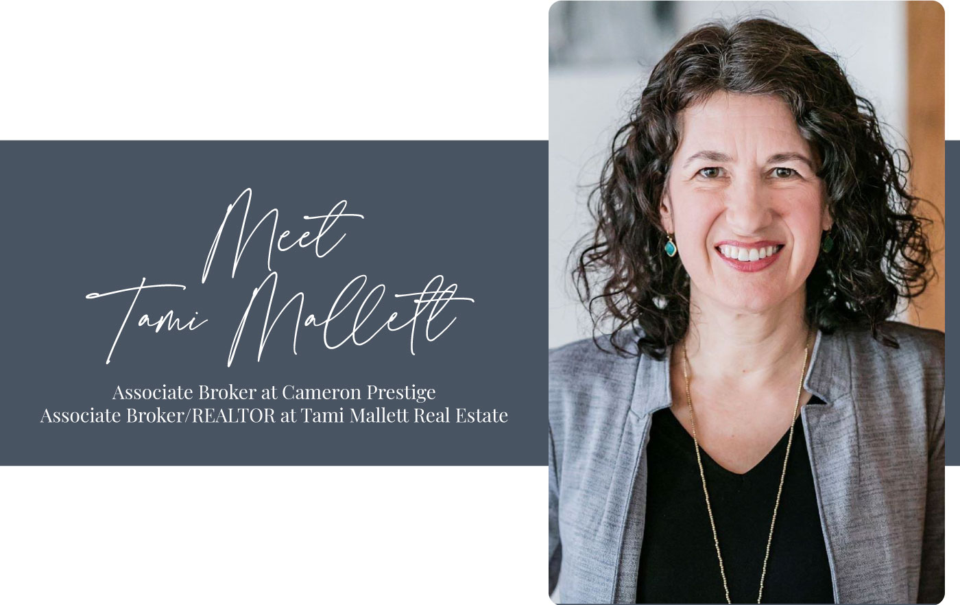 LD Creative Designs - Women Business Owners Who are Making a Difference - Tami Mallett - Associate Broker at Cameron Prestige - Associate Broker/REALTOR at Tami Mallett Real Estate