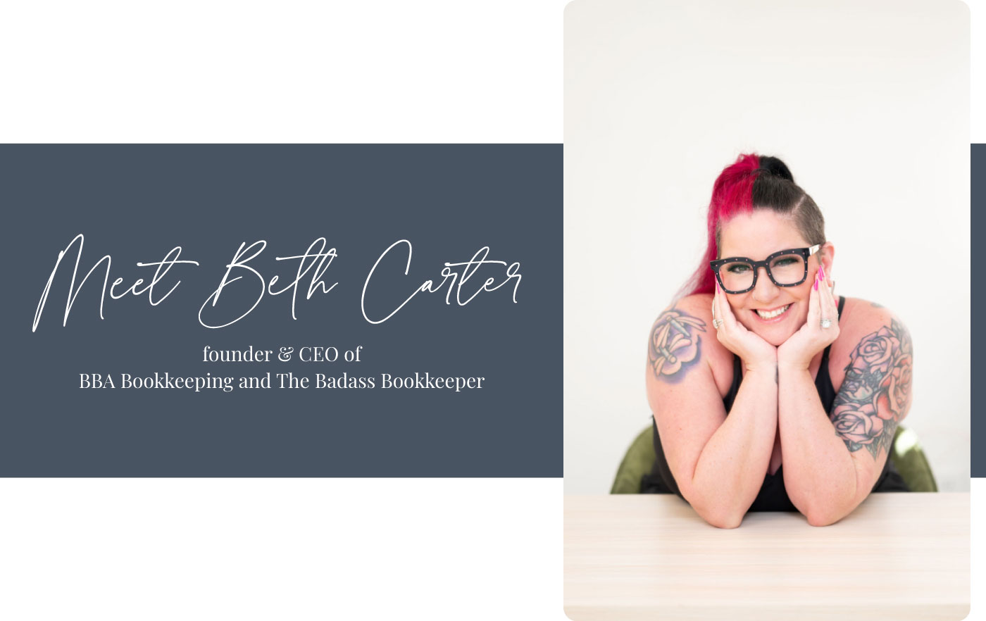 Badass Bookkeeper - Beth Carter, CEO and founder of BBA Bookkeeping and The Badass Bookkeeper