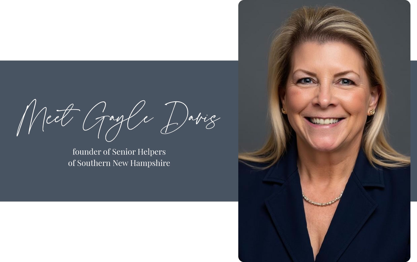 Home care in Southern New Hampshire - Senior Helpers of Southern New Hampshire - Founder Gail Davis